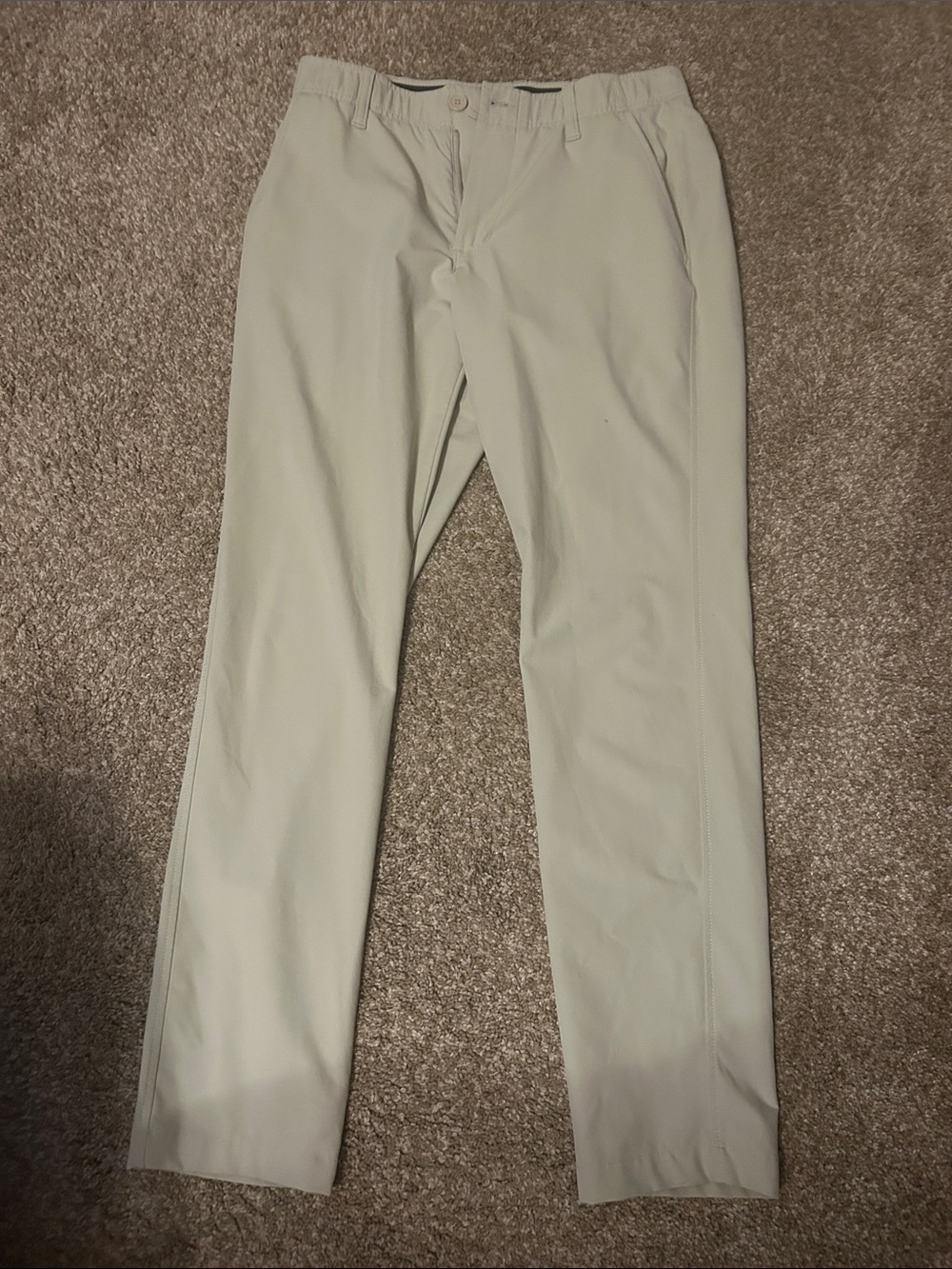Under Armour Men's Light Khaki Performance Chinos
